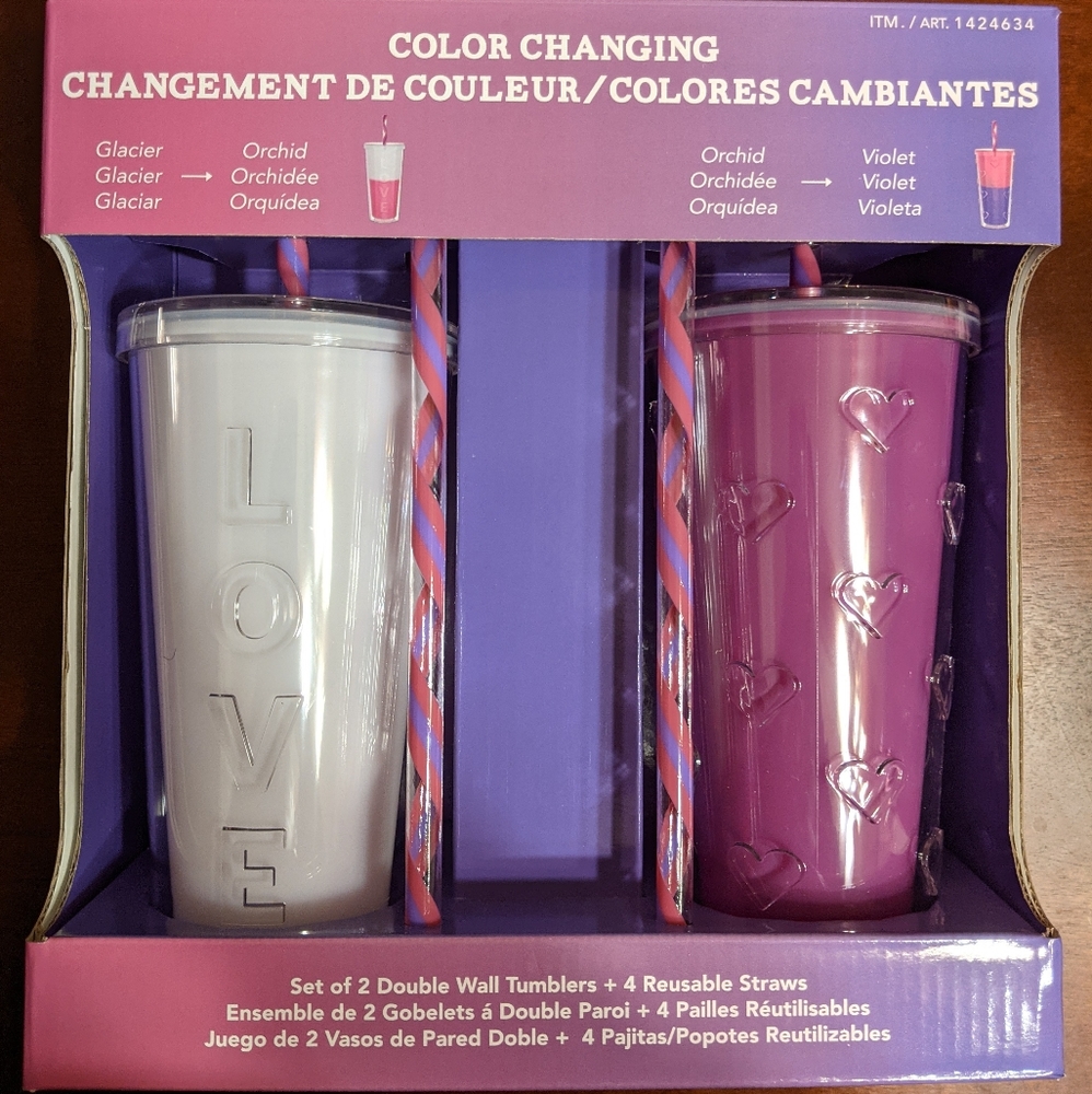 Color Changing Tumblers